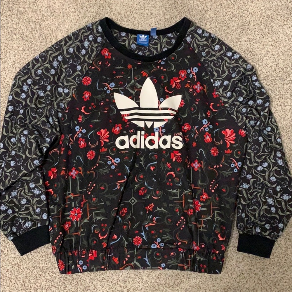 Adidas Floral Sweatshirt